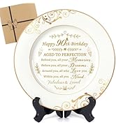 Amazon.com: Urllinz 20 Year Anniversary Plate with 24k Gold Foil